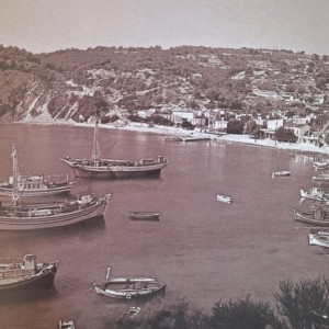 Καρτ ποστάλ με παραδοσιακά σκαριά το 1968